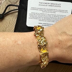 Amber Sceats Gold Emery Bracelet